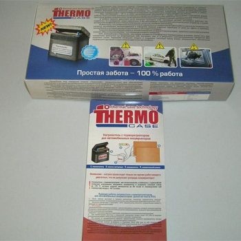 упаковка и инструкция от термокейс